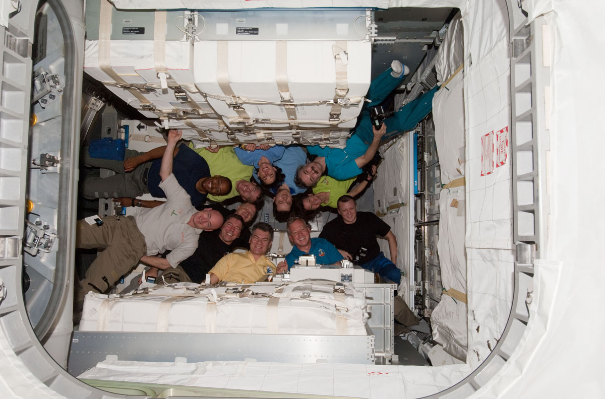 On Space Station, Discovery Astronauts Wrap Up Final Work